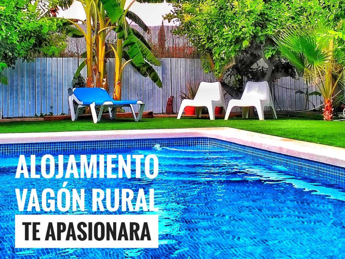 Alojamiento Vagón Rural Murcia Exterior foto
